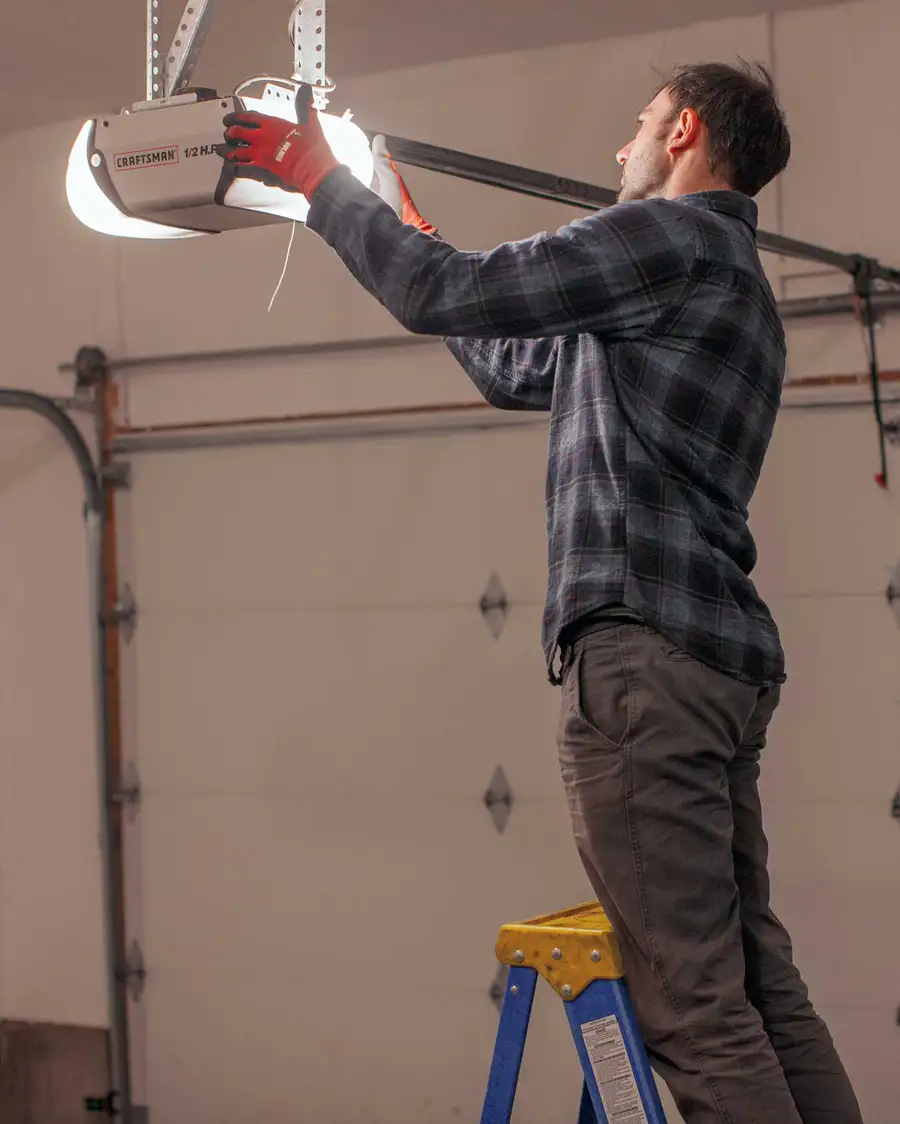 Repairing a garage door opener